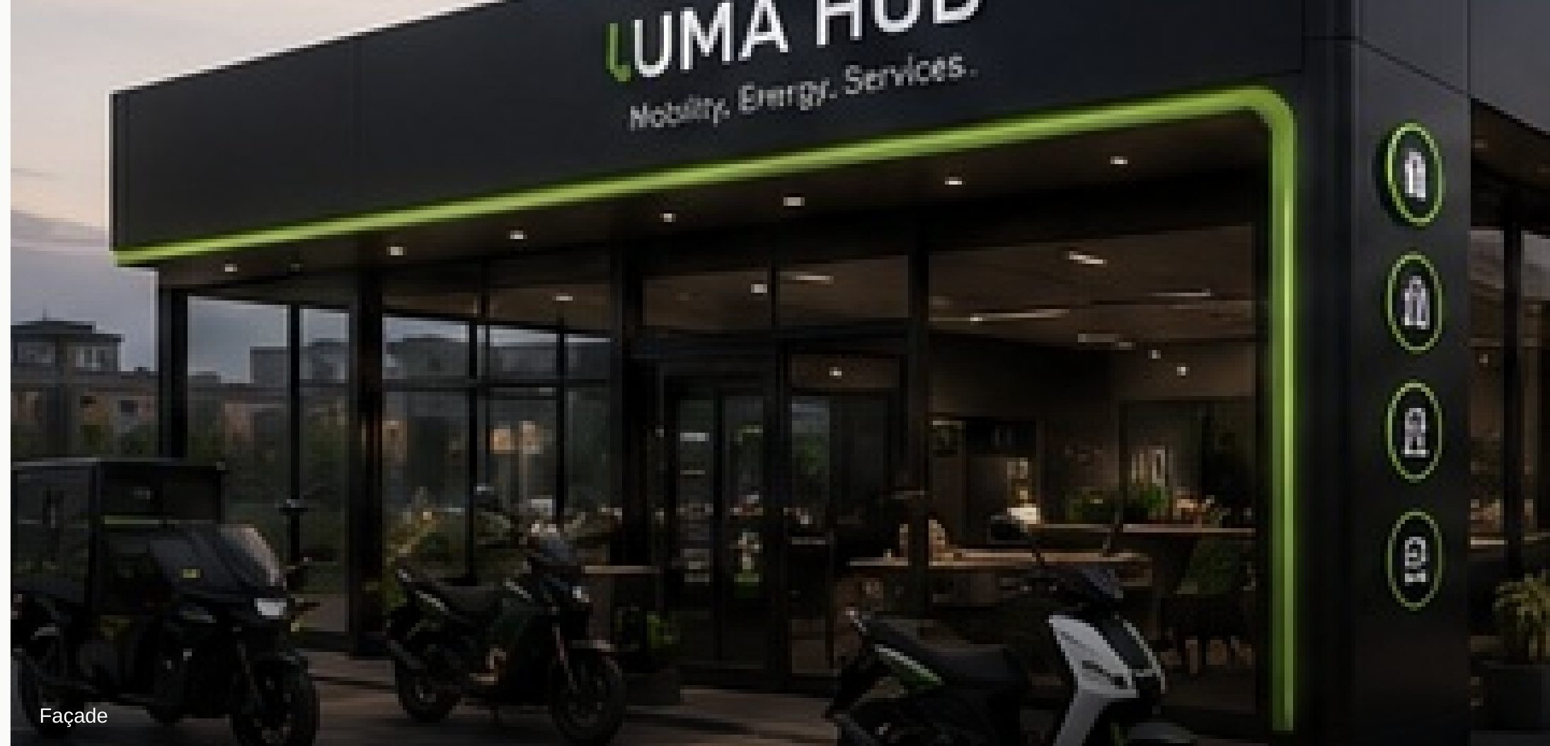 UMA Hub façade