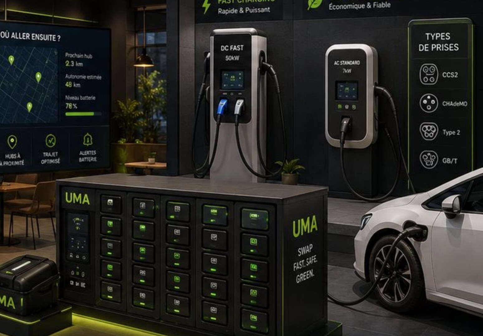 Stations de recharge